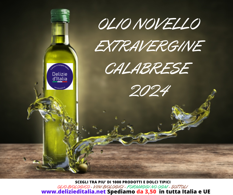 Olio Extravergine Novello in bottiglia