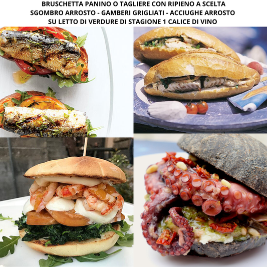 Panino Casereccio Farcito Pesce N° 11