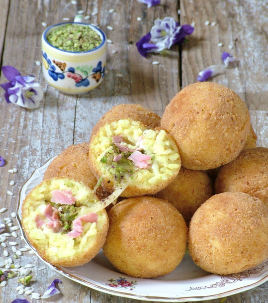 Arancini Scegli il tuo Gusto Preferito Anche Vegani o al Pistacchio di Bronte