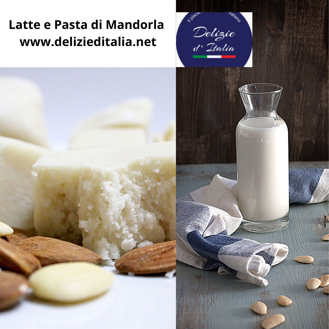 Latte di Mandorla Artigianale in bottiglia o brik