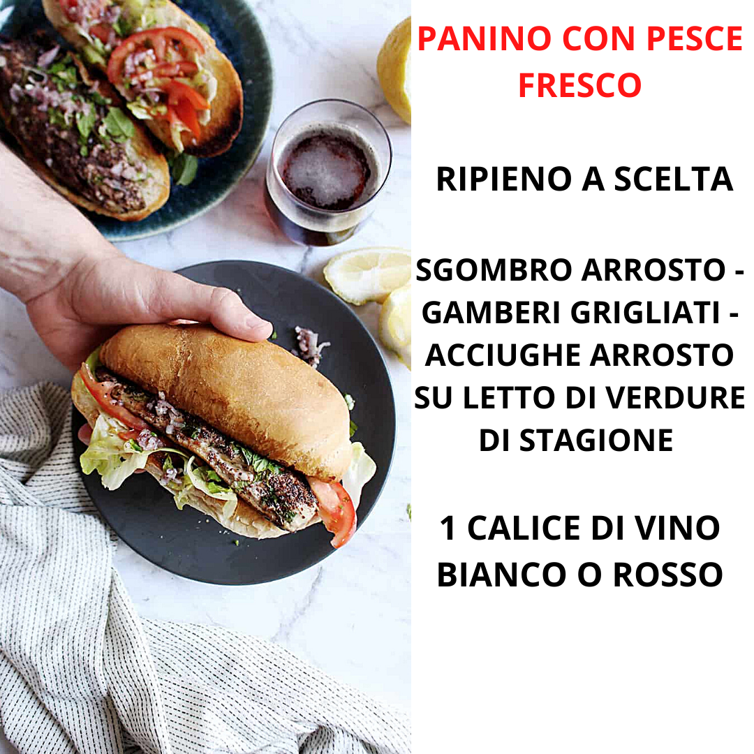 Panino Casereccio Farcito Pesce N° 11