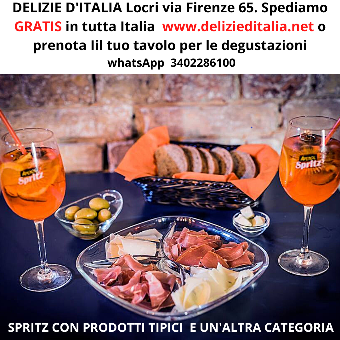 APERITIVO SPRITZ E TAGLIERE BASE