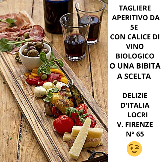 APERITIVO TAGLIERE DEGUSTAZIONE N°1
