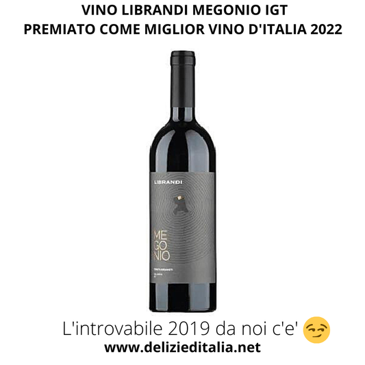 Vino Librandi Megonio 2019 premiato miglior Vino 2022