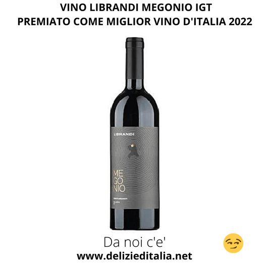 Vino Librandi Megonio premiato miglior Vino Italiano 2022