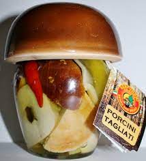 Funghi Porcini Tagliati In Vaso Fungo