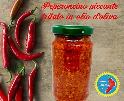 Peperoncino Tritato o macinato in olio EVO