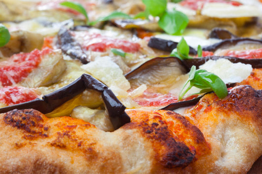 Pinsa Casereccia con Peperonata Calabrese