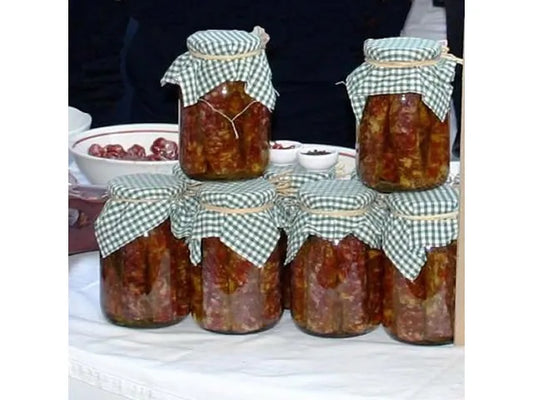 Soppressate sott'olio in Vaso sottolio