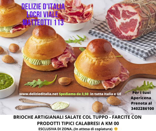 BRIOCHE COL TUPPO SALATE