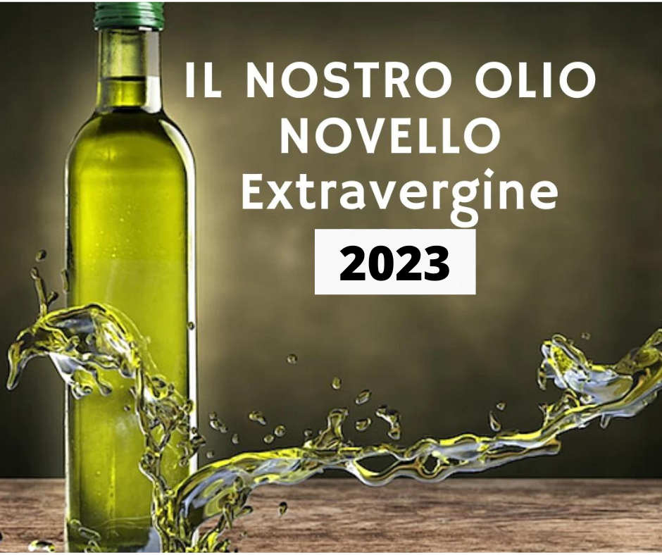 Olio Extravergine Novello in bottiglia