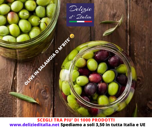 Olive Verdi In Salamoia Calabresi