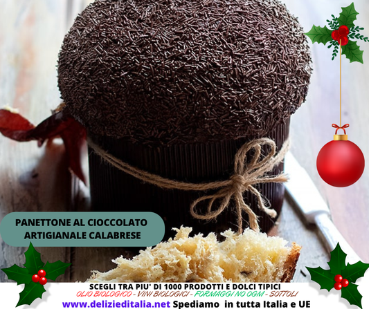 Panettone Artiginale Al Cioccolato calabrese