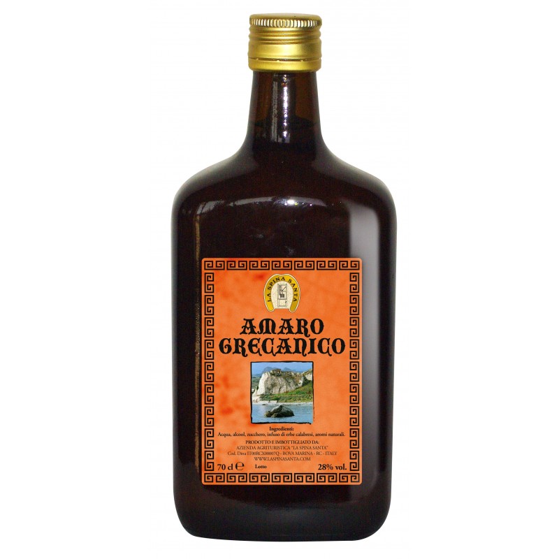 Amaro Grecanico Calabrese Al Bergamotto